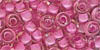 Size 9 Japanese Seed Bead - Dark Pink - Colourlined
