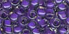 Size 9 Japanese Seed Bead - Violet   Colourlined