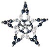 Holiday Ornaments - 10300 series - Star (makes 2 ornaments)