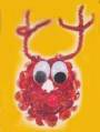 Holiday Ornaments - 10700 series - Reindeer (makes 2 ornaments)