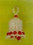 Beaded Christmas Collection - 7700P - Christmas Bell Ornament