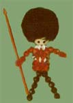 Beaded Christmas Collection - 7700S - Tiny Toy Soldier