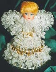 Angels - Tree-Top Angel (w/Gold Safety Pins)