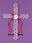 Beaded Crosses - LARGE Beaded Cross