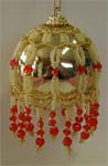 Chandelier-style Ornaments - Isabelle - Red