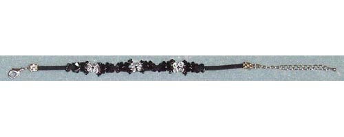 Sue's Bracelet Kit - Black & Silver