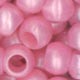 5 x 7 mm (Baby) Acrylic Pony Bead - Colour 24P (Pink Pearlised)