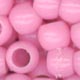 5 x 7 mm (Baby) Acrylic Pony Bead - Colour 27 (Pink Opaque)