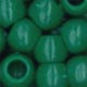 5 x 7 mm (Baby) Acrylic Pony Bead - Colour 55 (Green Opaque)