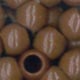 5 x 7 mm (Baby) Acrylic Pony Bead - Colour 89 (Brown Opaque)