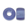 Czech Pressed Glass - Pony Bead - 9 x 6 mm - Dark Sapphire (eaches)