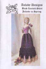 Bead Knitted Skirt - Juliette in Spring