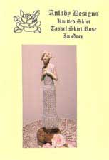 Bead Knitted Skirt - Rose in Grey / Tassel Skirt