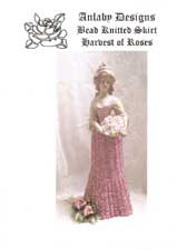 Bead Knitted Skirt - Harvest of Roses
