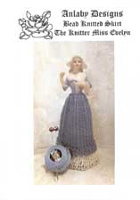 Bead Knitted Skirt - The Knitter Miss Evelyn