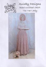 Bead Knitted Skirt - The Tea Lady