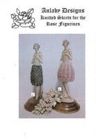 Bead Knitted Skirt - Rose Figurines