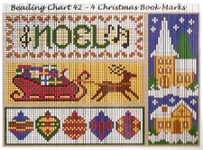 Chart 42 - 4 Christmas Book Marks