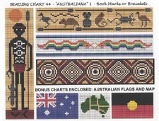 Chart 44 - AUSTRALIANA 1 - Book Marks or Bracelets