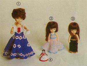 Pattern Number: 4 = PTOL901 - Tiny Doll (4.5 cm)