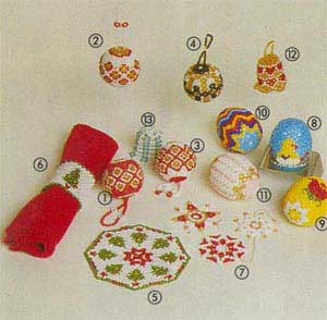 Pattern Number: 5 = PTOL884 - Christmas Tree Coaster
