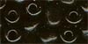 Tiawanese Size 6 Seed Bead - Opaque Black - 10 gramme bag