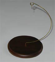 200 mm Ornament Stand with Wooden Base