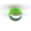 Czech Smooth Round - 8 mm - Peridot Matte AB (eaches)