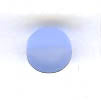 Czech Smooth Round - 4 mm - Light Sapphire Matte (eaches)
