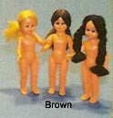 STEN - Doll - 8 cm Doll – Brown Hair