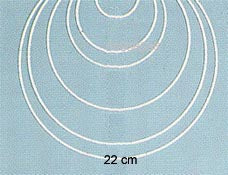 STEN - Metal - 22 cm Ring