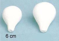 STEN - Papier Mache (Pressed Cotton) - 6 cm Balloon