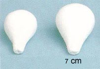 STEN - Papier Mache (Pressed Cotton) - 7 cm Balloon