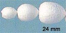 STEN - Papier Mache (Pressed Cotton) - 24 mm Egg