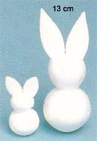 STEN - Papier Mache (Pressed Cotton) - 13 cm Rabbit