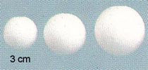 STEN - Polystyrene - 3 cm Ball