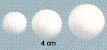 STEN - Polystyrene - 4 cm Ball