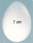 STEN - Polystyrene - 7 cm Egg