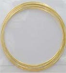 Memory Wire - Gold-plated - Bracelet Size (57 mm diameter) - 4 COILS