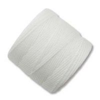 S-Lon Bead Cord - White - approx. 0.5 mm thickness - 77 yd / 70m SPOOL