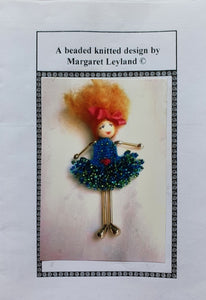 Beadknitting Pattern - Twiggy Doll